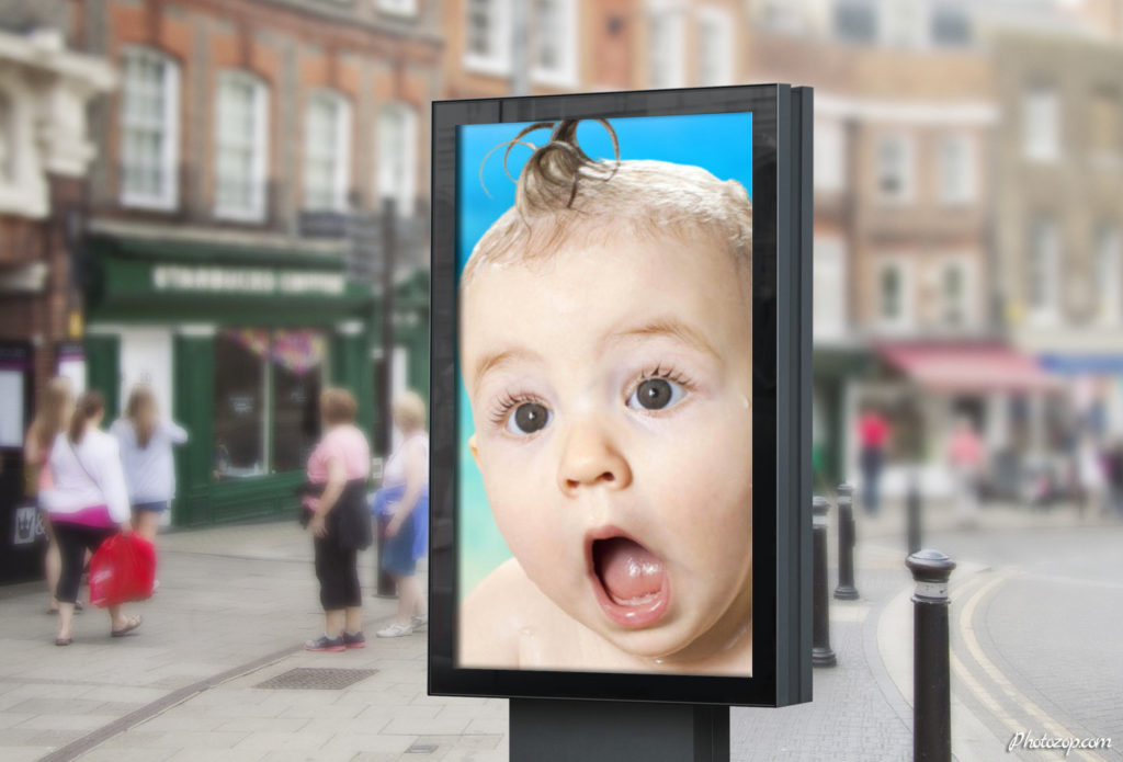 Funny Photo Montage Wooden rectangular frame with shadow Photozop